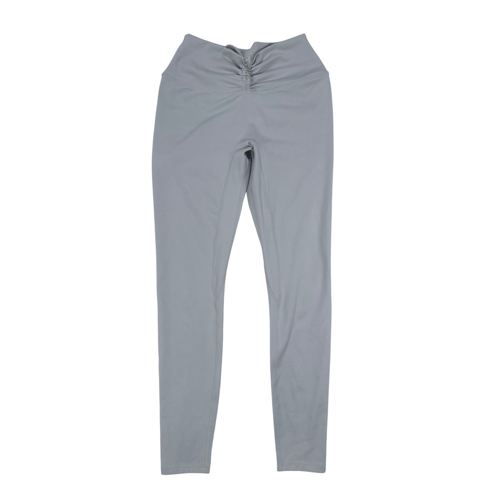 CSB Crop Shop Boutique Scrunch Leggings Grey Womens Size Medium